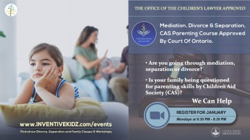 The Office Children's Lawyer Approved - Divorce and Separation Parenting (Mondays in January)